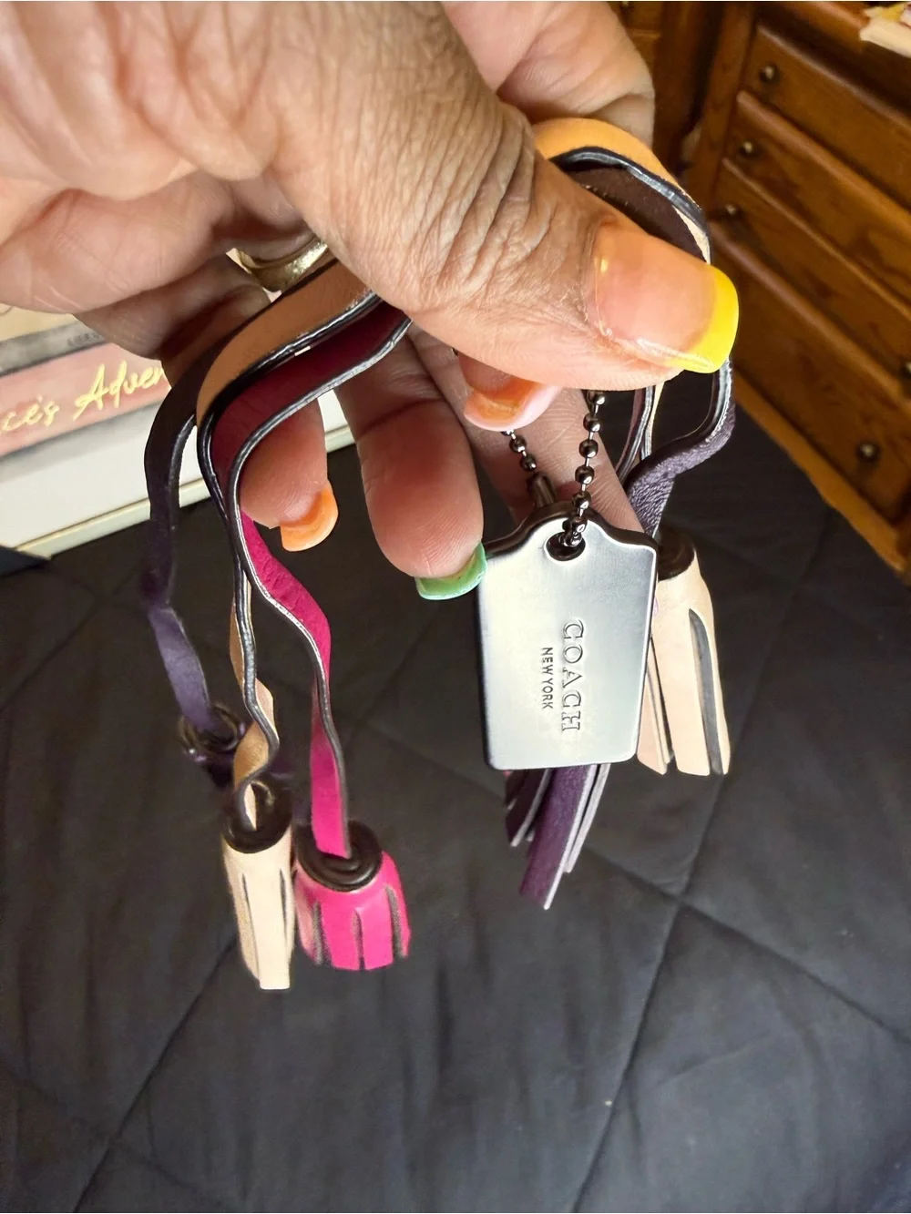 Coach Tassels & Metal Hangtag Accessory Bundle - Picture 13 of 13